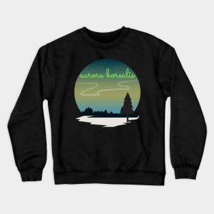 Aurora Borealis Crewneck Sweatshirt